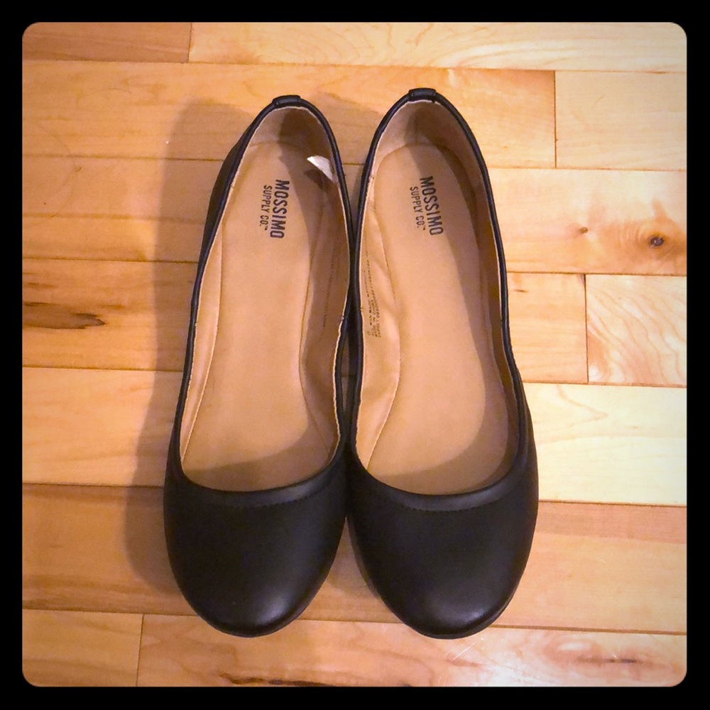 Mossimo Supply Company Black Flats